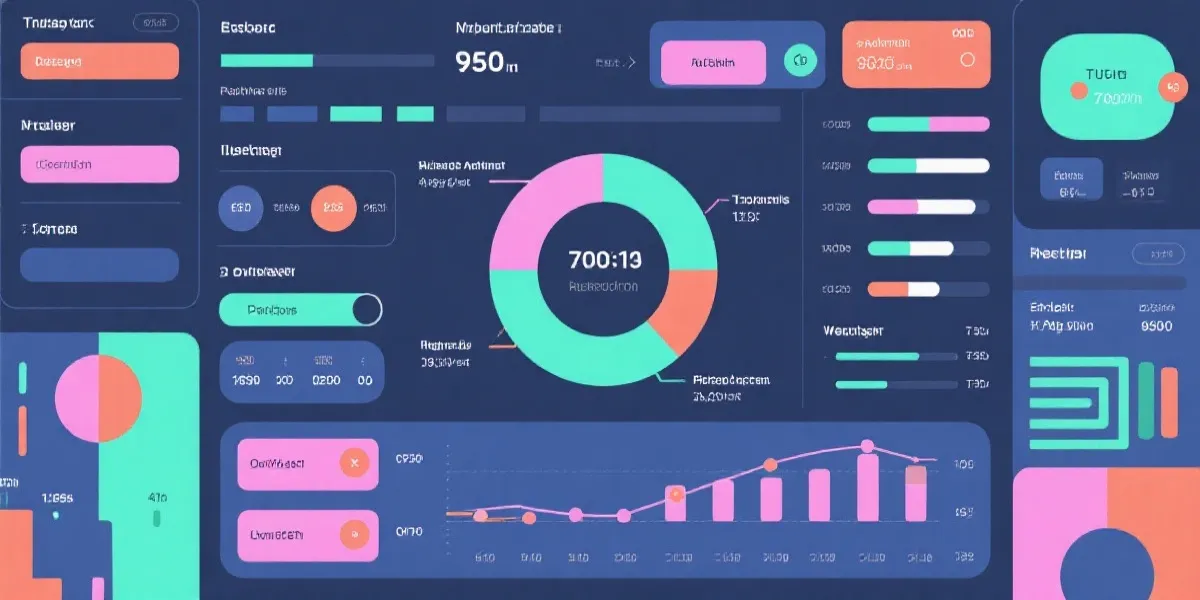 数据展示与公告示意图